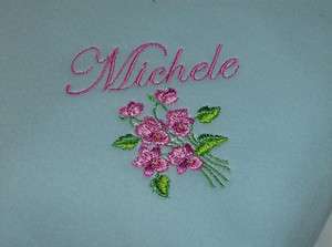 personalized embroidered throw blanket  