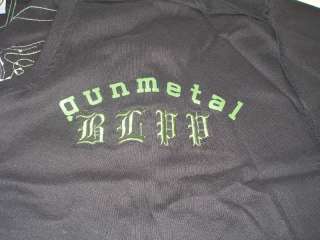 Blue Label New Shirt size 4X Black Gunmetal Rivets  