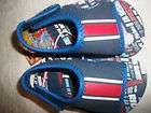   TODDLER BOYS FOAM SANDALS~VELCRO STRAP~RED, WHITE, & BLUE SIZE 6