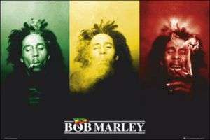 Bob Marley (Flag)   Maxi Poster  