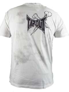 Tapout Flag You Grim Reaper Skeleton MMA UFC Cage Fighter T Shirt Mens 