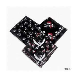 Pirate Bandana   Pirate Party Favor   set of 12 Toys 
