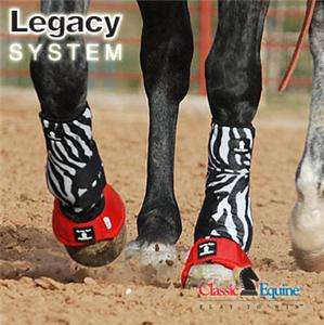 ZEBRA Legacy Sport Splint Boots FRONT MEDIUM Horse Leg Protection NEW 
