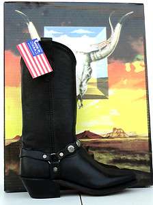Abilene Womens Cowgirl Boot Black Concho Bracelet  