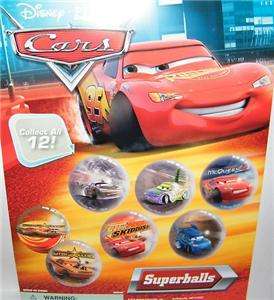 Disney Pixar Cars Superball Set * 12 superballs (1.5)  