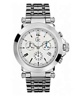 Gc Swiss Made Timepieces Watch, Mens Chronograph Stainless Steel 