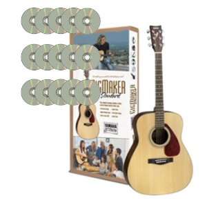   Guitar Pack, Natural, with 15 Guitar Lesson DVDs Musical Instruments