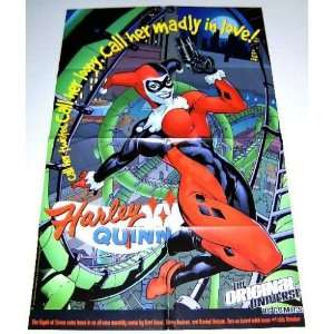   Comics Shop Promotional Poster Batman Super Villain 