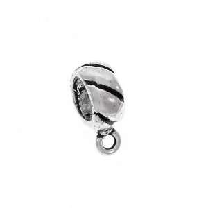   Bead Charm Bail   Fits Pandora   4mm (1 Bead) Arts, Crafts & Sewing