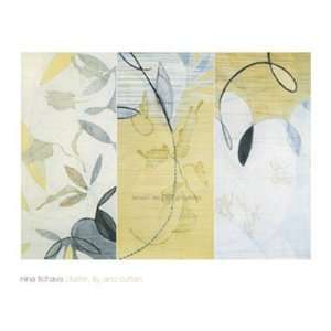  Cluster, Lily, and Curtain Beautiful MUSEUM WRAP CANVAS 