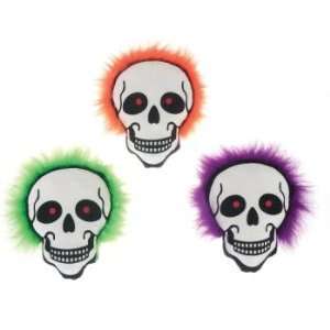  11 Skull With 3 Assorted Hair Colors Case Pack 24