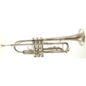  Noteworthy Bb Nickel Plated Student Trumpet Musical Instruments