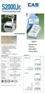 Price Computing Scale w/Tower Display and Printer  