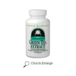 Source Naturals Green Tea Ext 30 33mg EGCG 100mg 120 tabs 