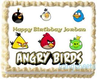 Angry Birds Cake Tops