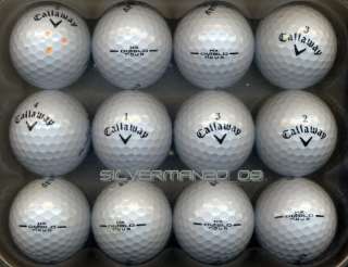 12 CALLAWAY HX DiAblo Tour Golf Balls 4 AAAA PLUS  