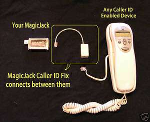 Magic Jack Caller ID Fix  