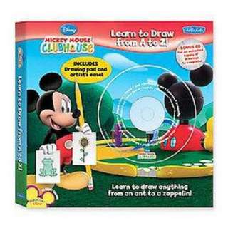 Mickey Mouse Clubhouse Learn to Draw From A to Z (Paperback).Opens in 