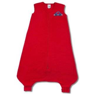 HALO SleepSack Big Kids Micro Fleece Wearable Blanket, Red, 4T   5T by 