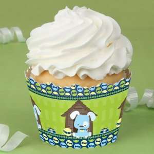  Boy Puppy Dog   Birthday Party Cupcake Wrappers Toys 