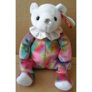 com TY Beanie Babies Diamond April Birthday Bear Stuffed Animal Plush 