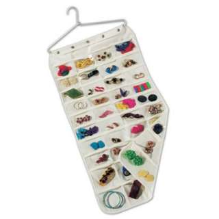Household Essentials Jewelry Organizer 80 Pockets product details page