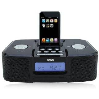   3103 Alarm Clock Radio iPod Docking Station  Players & Accessories