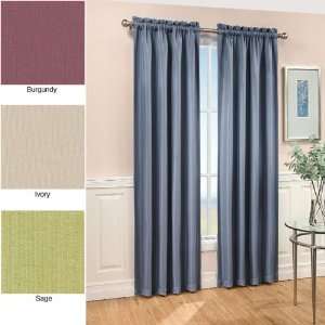 Blackout Curtains   Beige Solid Insulated Panel