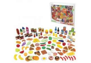 New KidKraft Tasty Treats 125 Piece Childrens Kids Play Food Set 