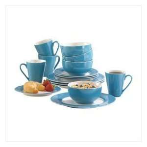  Blue Trimmed Dinnerware Set #36602 