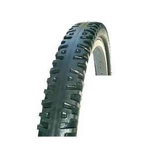   Airless Solid Black Bicycle Tire w/BMX Tread.