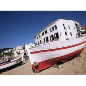  Fishing Boat on the Beach, Calella De Palafrugell, Costa 