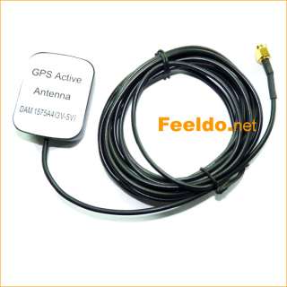 SMA male straight GPS antenna 1575.42MHz RG174 3m cable  