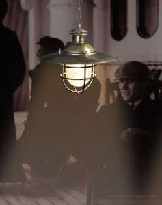   era ships cargo hold vapor proof lamp with a French lantern shade