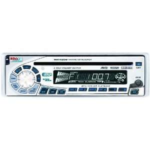  Boss Marine MR1420S In   Dash Marine CD Receiver Silver 