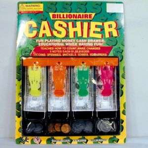 12 BILLIONAIRE CASH DRAWERS educational learning toys  
