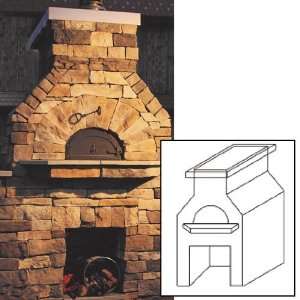   CBO CL/DB30 WSB Classique Chicago Brick Oven Fireplace