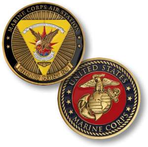 MARINE CORPS AIR STATION CHERRY POINT CHALLENGE COIN  