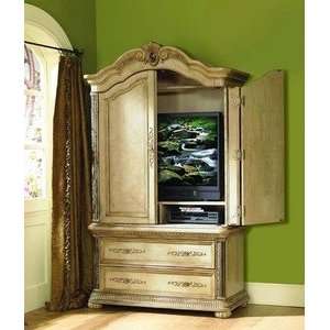  Catalina White Armoire by Homelegance