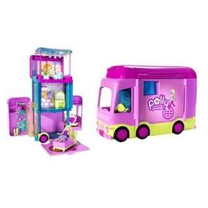  Polly Pocket Polly Tastic 3 Decker Bus Toys & Games