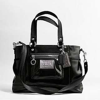   Poppy Leather Business Multifunction Bag Tote 14376 Black Clothing