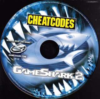 GameShark 2 Cheat Codes v1.3 [2007] PLAYSTATION 2 PS2 beat your 