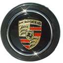 Porsche Gold Horn Button  