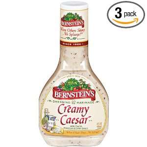 Bernsteins Creamy Caesar Dressing, 14 Ounce (Pack of 3)  