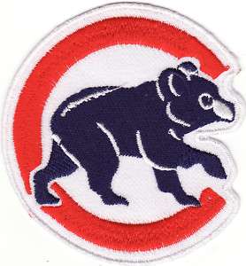 Chicago Cubs Walking Cub Embroidered Iron On Patch New  