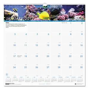  House of Doolittle Monthly Wall Calendar HOD3661