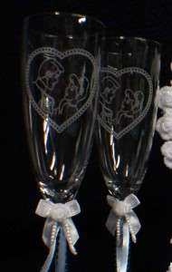Cinderella DISNEY Wedding Cake Topper LOT Glasses Knife  
