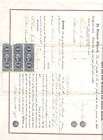 1868 Quit Claim Deed DETROIT MI R54 Conveyance Stamps  