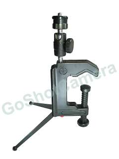 Swiveling Camera Stand   Tripod or Table C Clamp K1P  