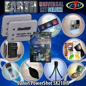 Earth Universal Kit Deluxe for Canon PowerShot S100, PowerShot SX210 